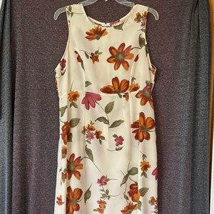 Tickets Sleeveless Dress Size Large